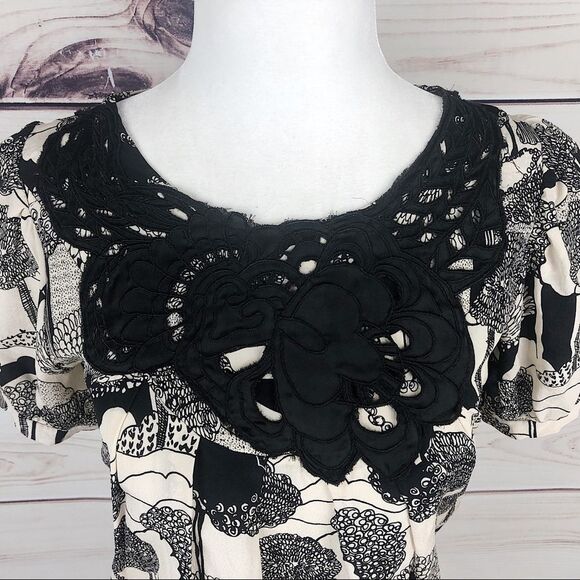 Kimchi & Blue Dainty Lace Blouse Sz XS - Picture 4 of 9